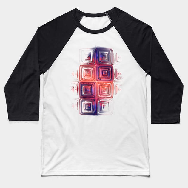 Fractal wall Baseball T-Shirt by krinichnaya